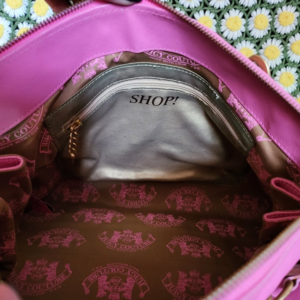 Juicy Couture Pink Leather Large Bag - Picture 12 of 16